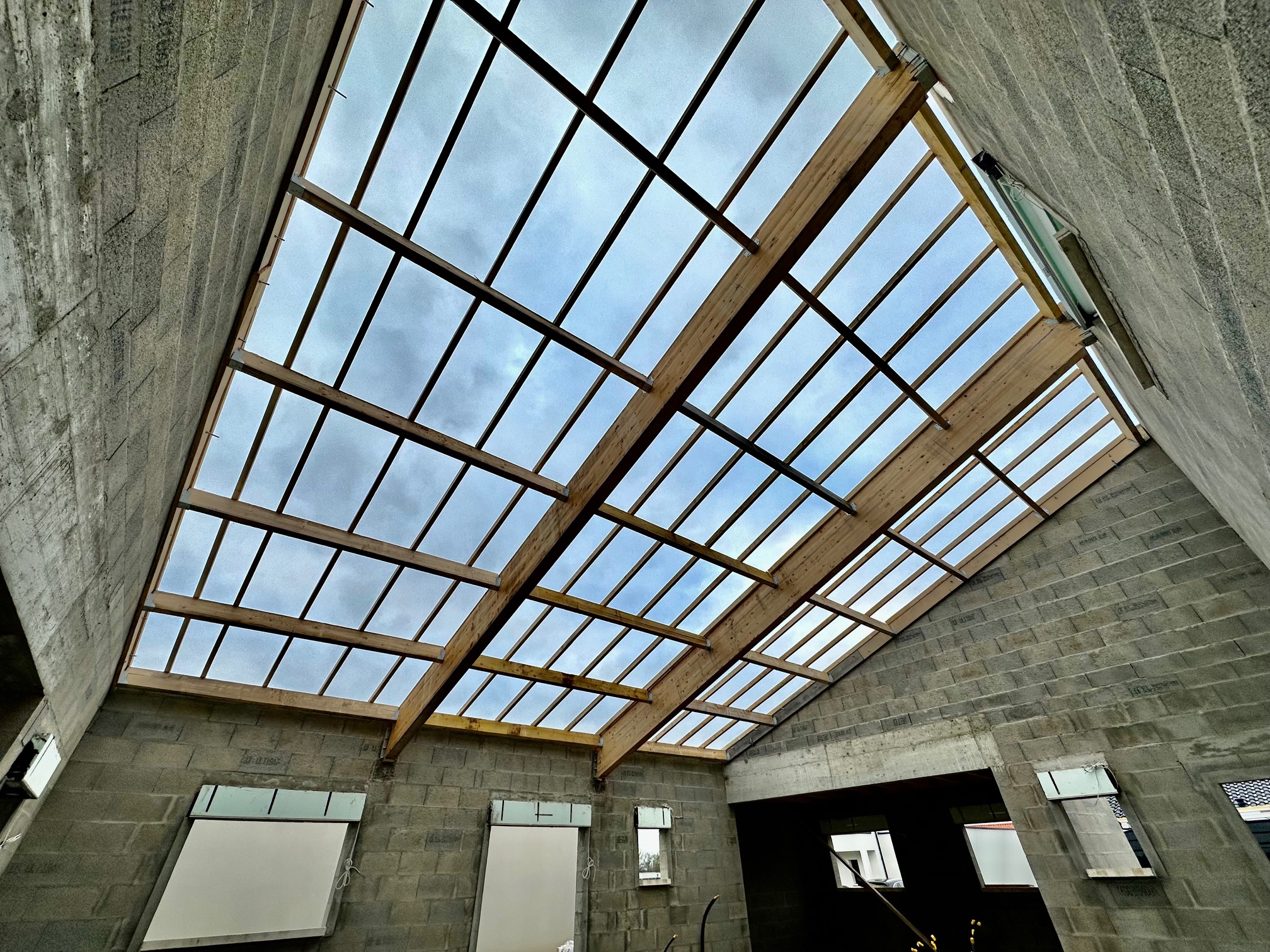 Apres renovation charpente bois