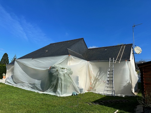 Avant renovation ardoise